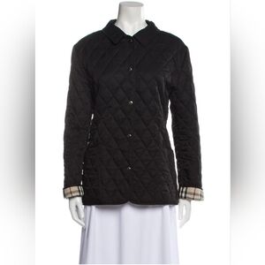 Burberry Frankby Diamond Quilted Jacket XS TP